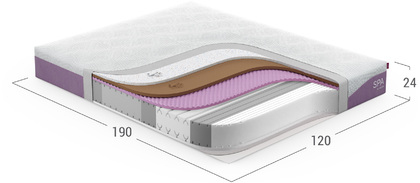 MOON SPA Prestige M 888 матрас 120x190