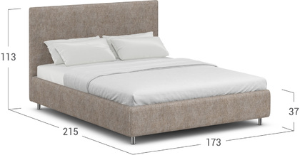Кровать двуспальная MOON 1156